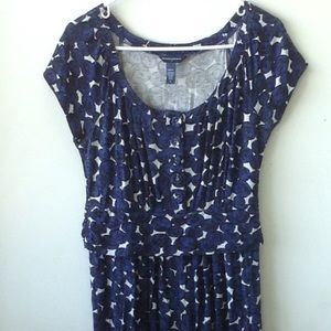 Banana Republic | Dapple print dress | Size Medium